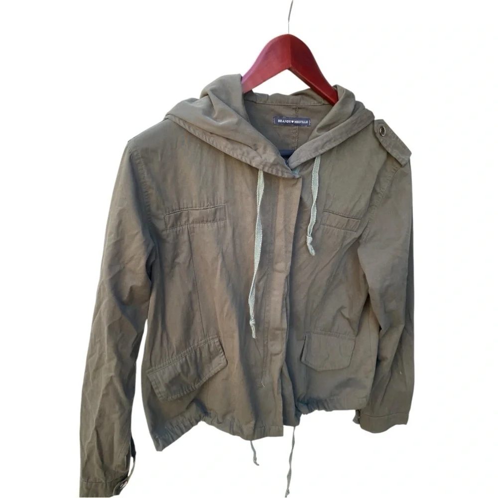 Brandy Melville Military Green Hailey Jacket  I Size: OS
